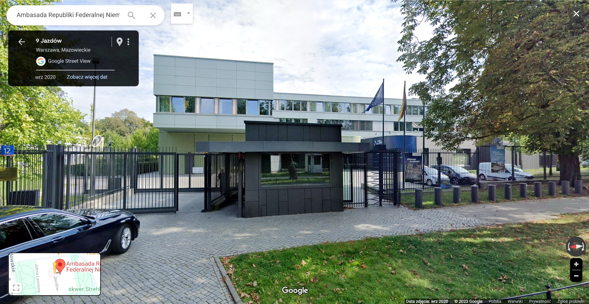 Ambasada Niemiec w W-wie